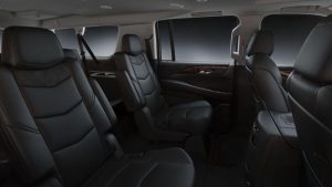 Cadillac Escalade SUV leather interior